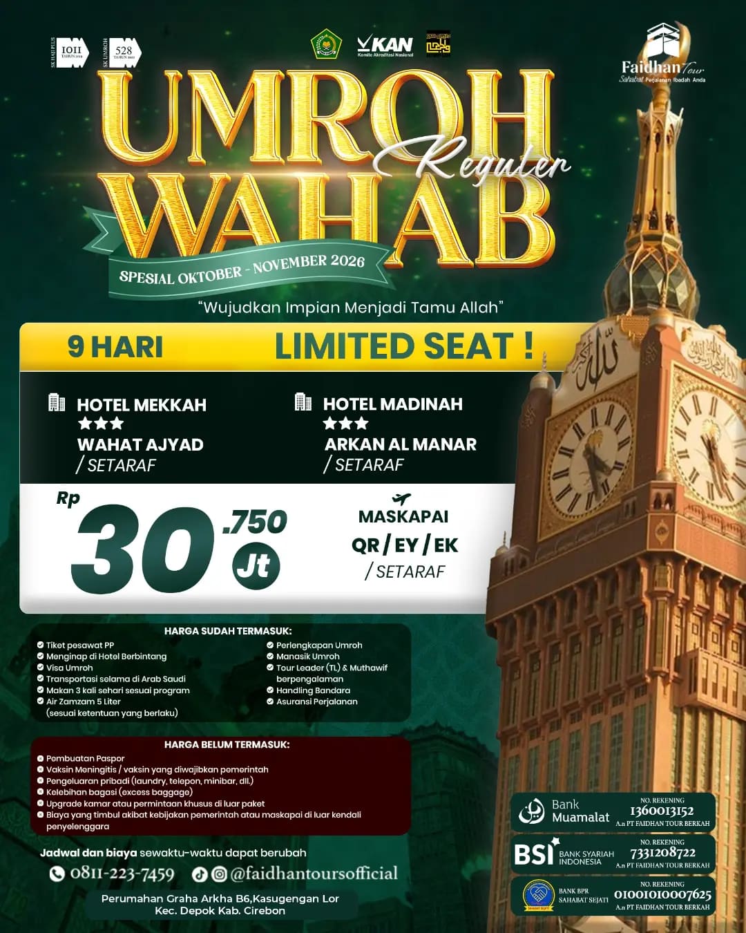 Umroh Wahab 9 D